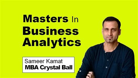 Masters business analytics. Things To Know About Masters business analytics. 